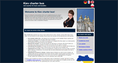 Desktop Screenshot of kiev-charter-bus.com