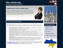 Tablet Screenshot of kiev-charter-bus.com